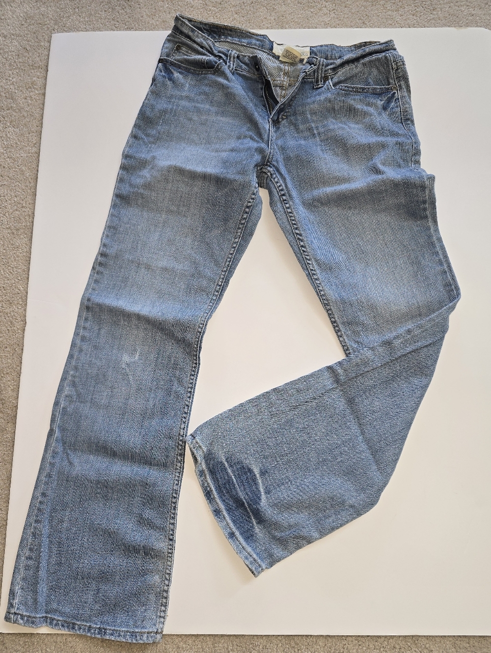 Maurice's Taylor Boot Cut Light Wash Jeans Size 7/8 Regular